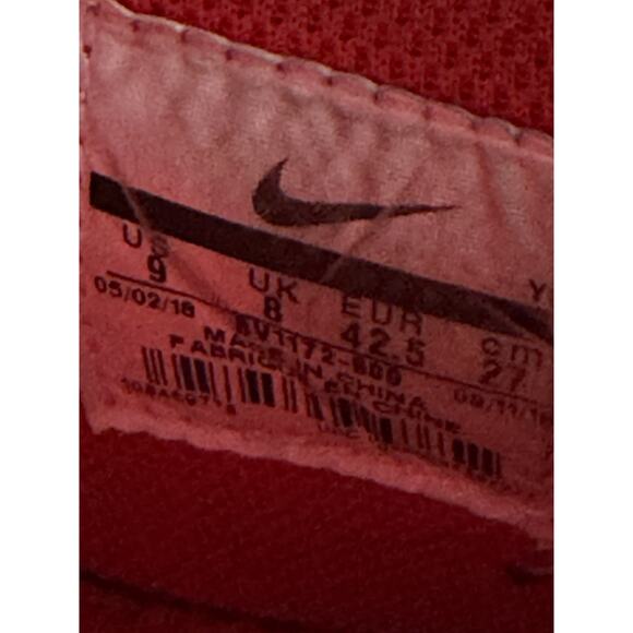 Size 9 - Nike Air Force 1 Foamposite Red - Picture 7 of 7